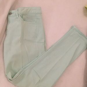 Target brand mint skinny jean